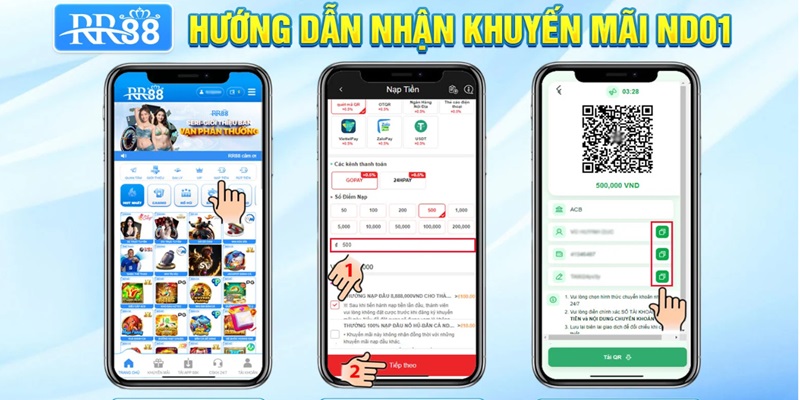 Hướng Dẫn Nhận Khuyến Mãi RR88 Cho Tân Thủ