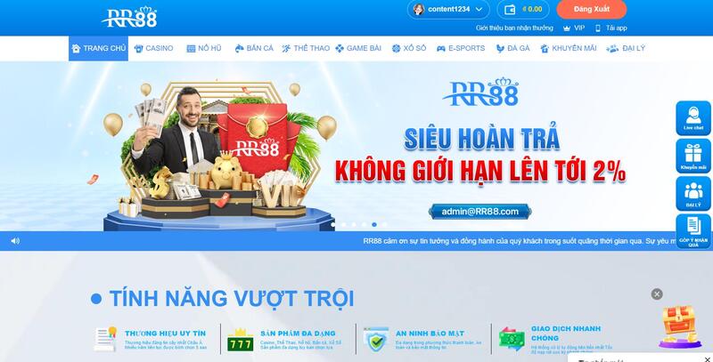 Những thông tin chi tiết nhất về RR88